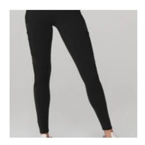 Alo Yoga high waist cargo side pocket leggings black size small